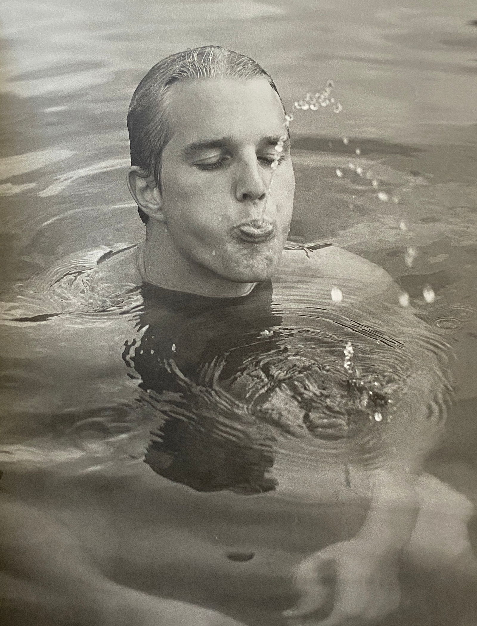 Bruce Weber - Jason, Adirondack Park, 1989: BRUCE WEBER (B.1946) Jason, Adirondack Park, 1989 Print, Printed in the 1990s 9 1/4" x 7"