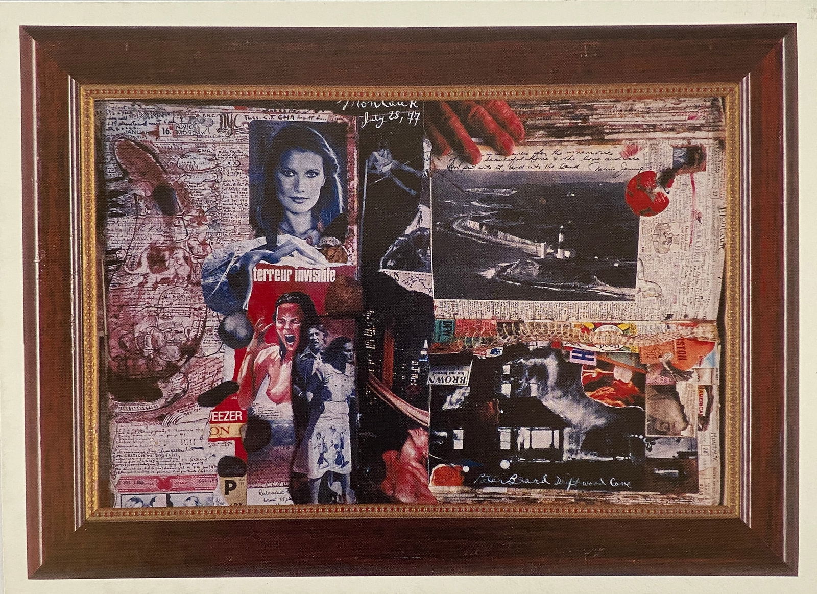 Peter Beard - Montauk, 1977: PETER BEARD (1938–2020) Montauk, 1977 Print 6 1/2" x 4 1/2"