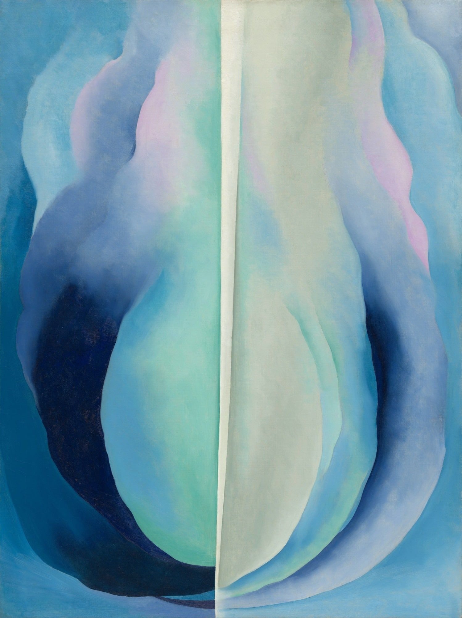 Georgia OKeeffe - Abstraction Blue, 1927 (1 of 1)