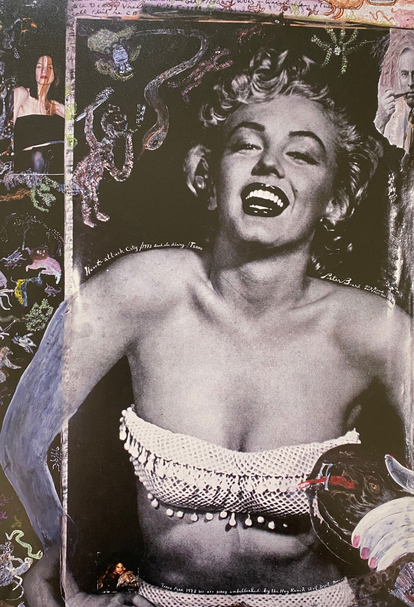 Peter Beard - Heart Attack City, 1972: PETER BEARD (1938–2020) Heart Attack City, 1972 Print 14 1/2" x 10"