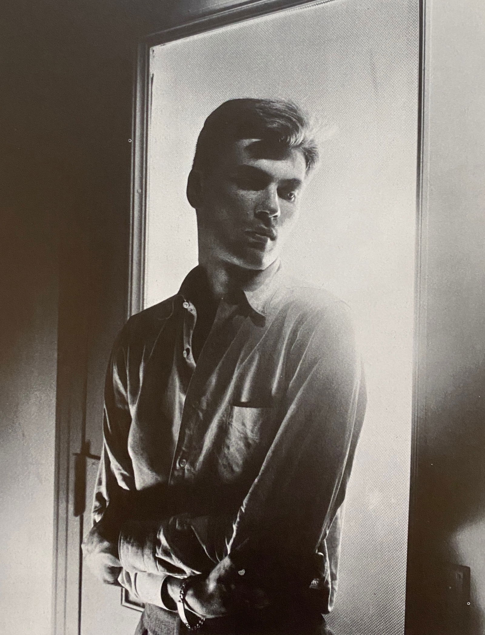 George Platt Lynes - Cecil Beaton Portrait: GEORGE PLATT LYNES (1907-1955) Cecil Beaton Portrait Print, Printed in the 1980s 7 3/4" x 6"