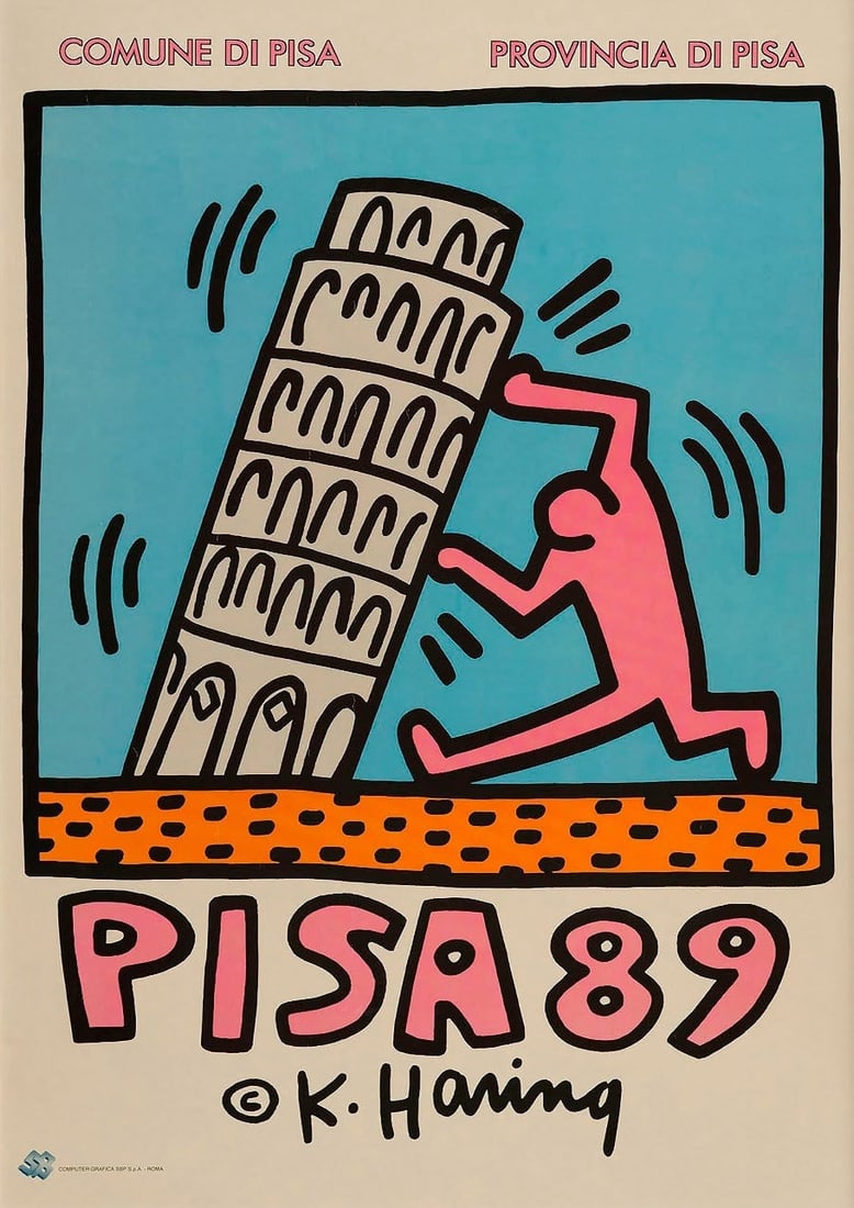 Keith Haring - Pisa 89, 1989 (1 of 1)