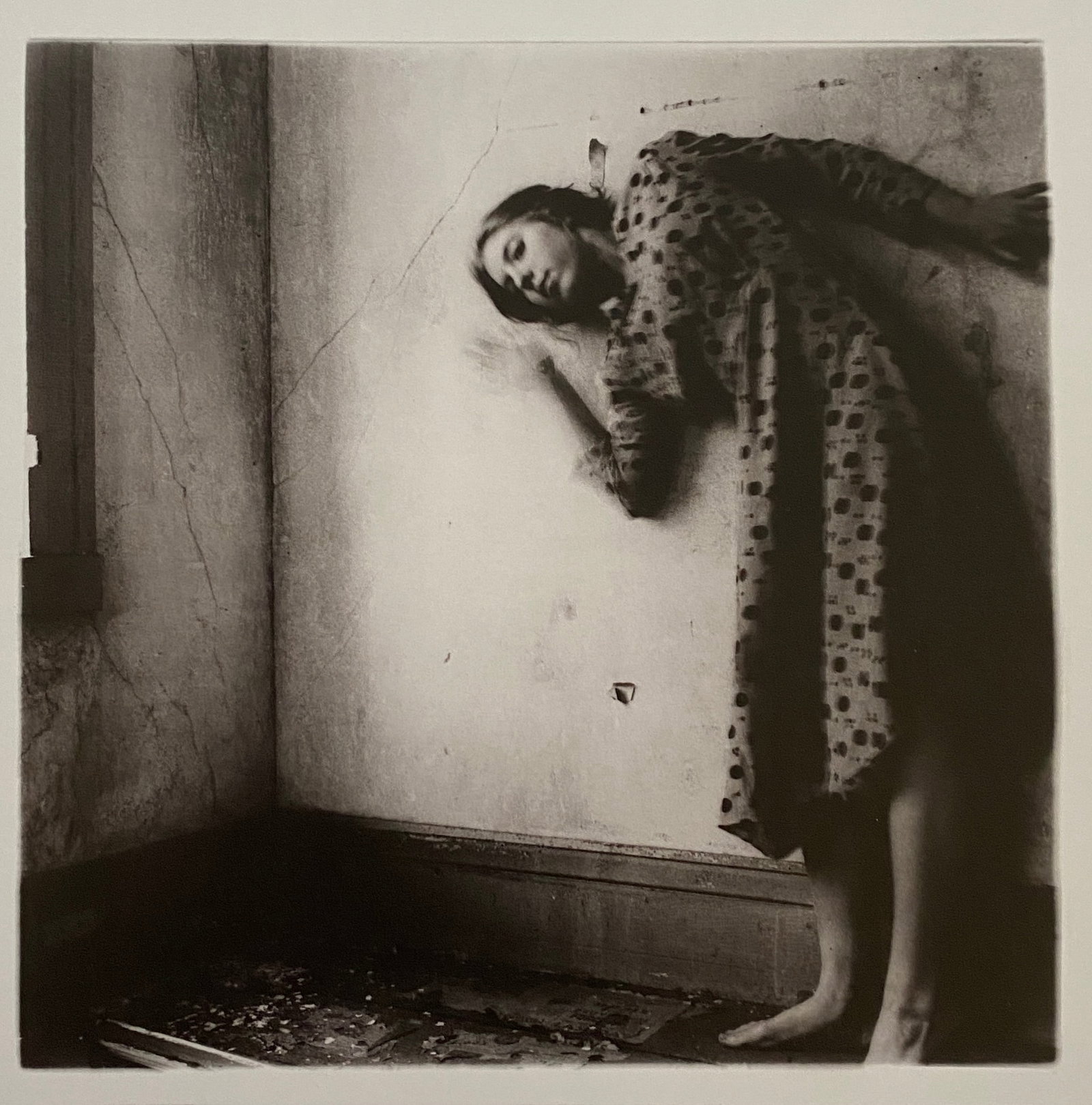 Francesca Woodman - Polka Dots, Providence, Rhode Island, 1976: FRANCESCA WOODMAN (1958–1981) Polka Dots, Providence, Rhode Island, 1976 Print, Printed in the 2000s 5 1/2" x 5 1/2"