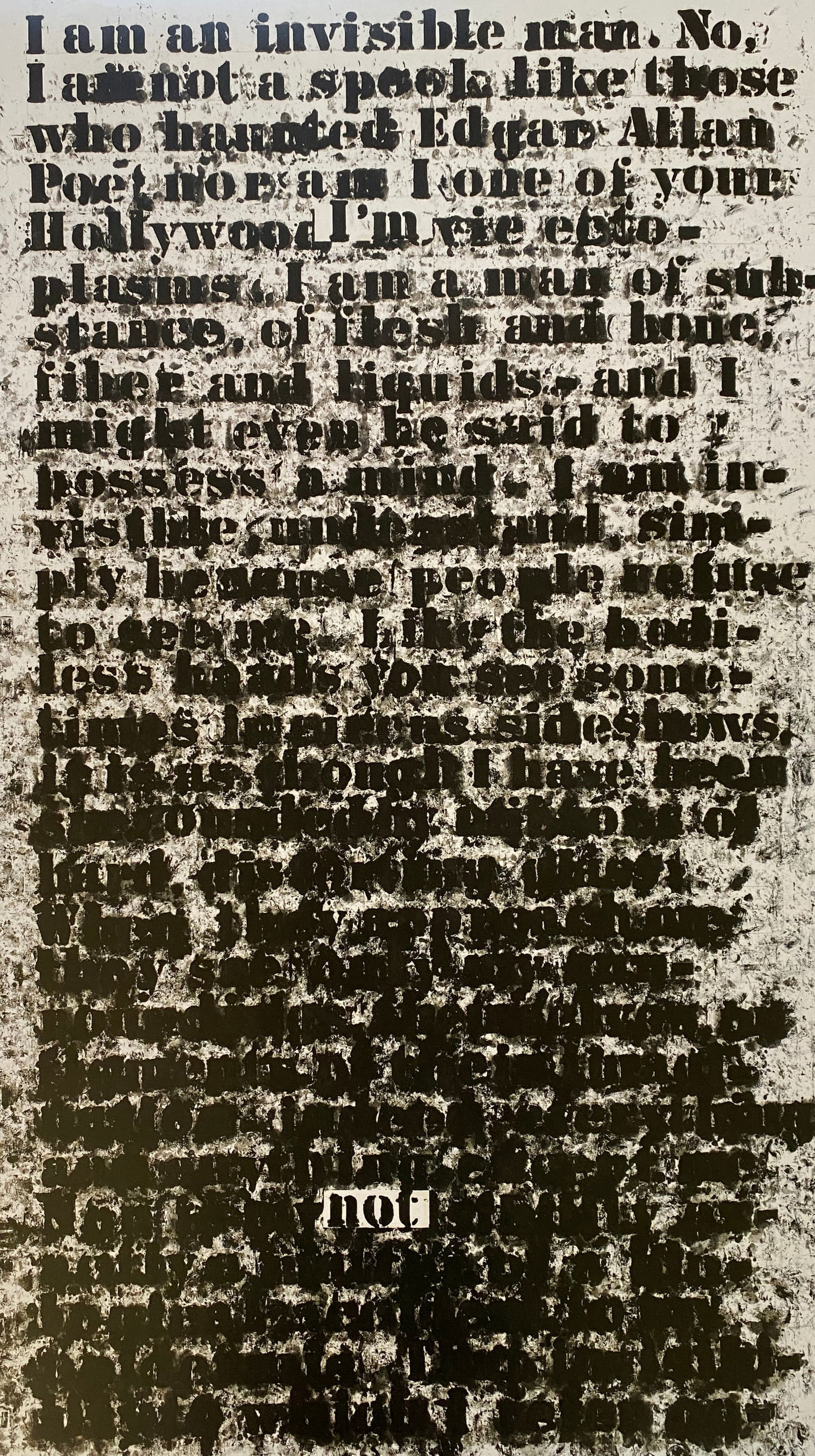 Glenn Ligon - Untitled, 1991 (1 of 8)