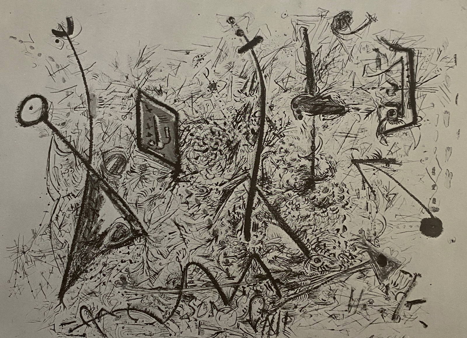 Jackson Pollock Free Form 1946 Auction Jackson Pollock - Untitled, 1946 Auction