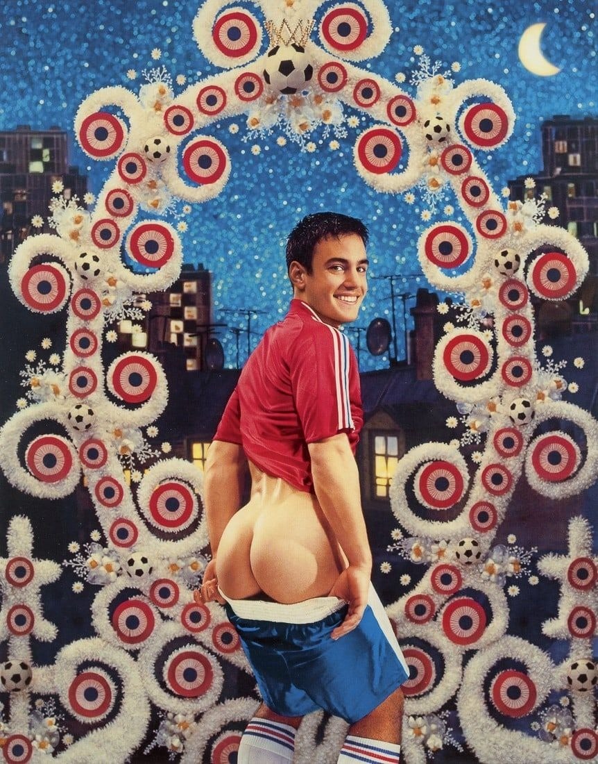 Pierre Et Gilles - The Little Footballer, Print: PIERRE ET GILLES The Little Footballer Print 7 1/2" x 9 1/2"