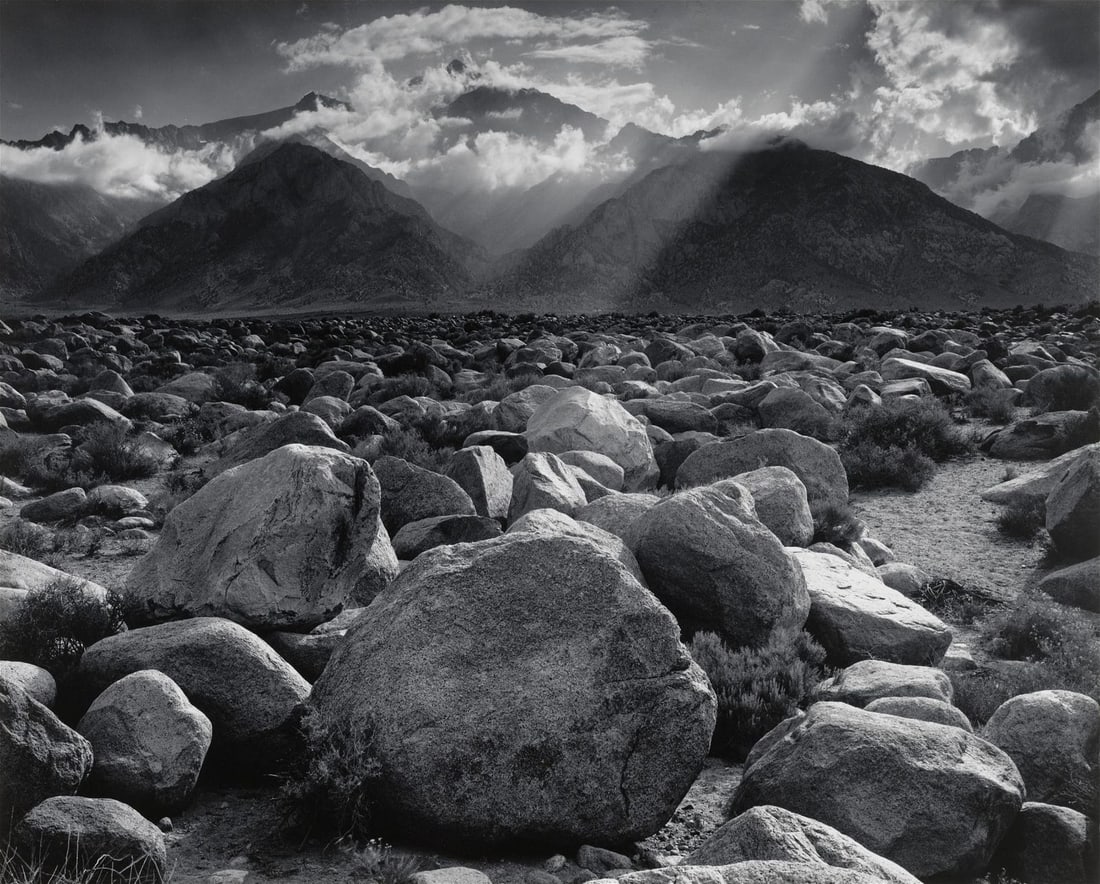 Ansel Adams - Mt. Williamson, 1944 (1 of 1)