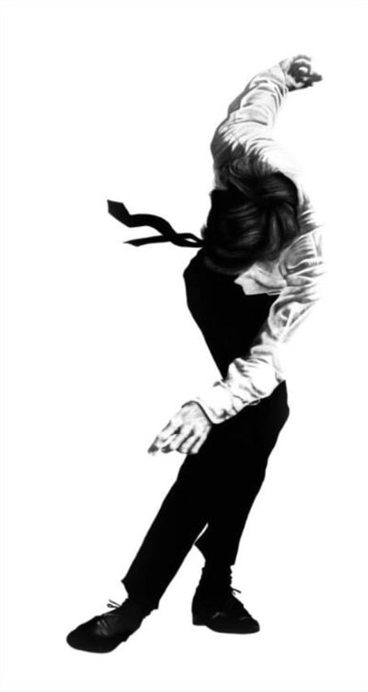 Robert Longo - Portrait of a Man, Offset Lithograph: ROBERT LONGO (B. 1953) Portrait of a Man Offset Lithograph 44" x 79"