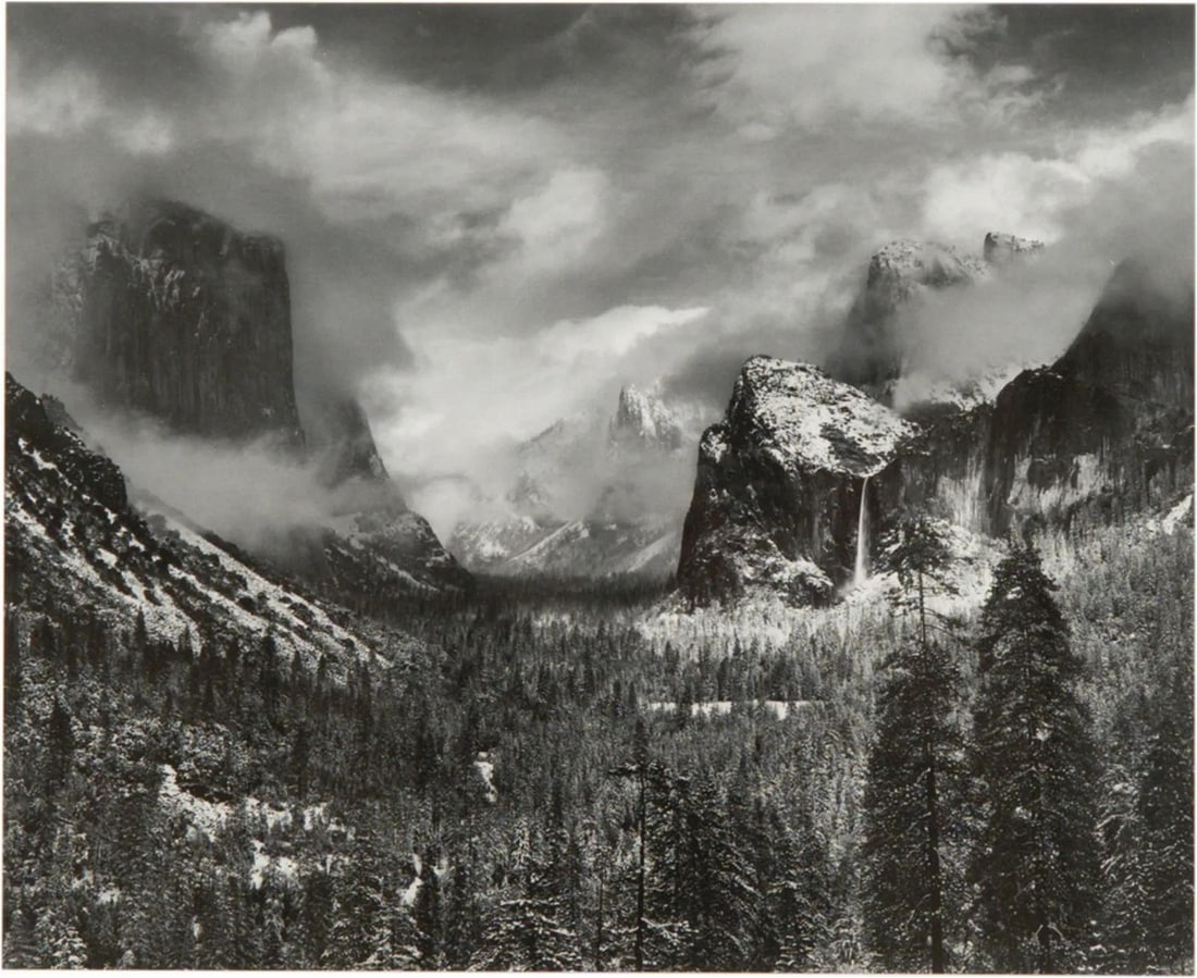 Ansel Adams - Clearing Winter Storm, 1937 (1 of 1)