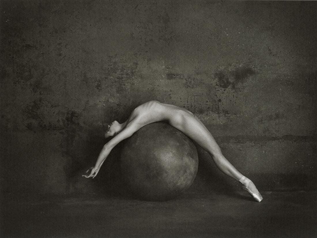 Marc Lagrange - Ball Bearing, Print: MARC LAGRANGE (1957-2015) Ball Bearing Print 9 1/2" x 7"