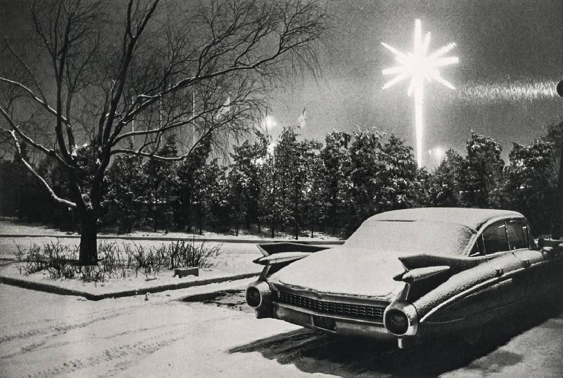 Joel Meyerowitz - Christmas, 1967: JOEL MEYEROWITZ (B. 1938) Christmas, Kennedy Airport, 1967 Print 5 3/4" x 8 1/2"