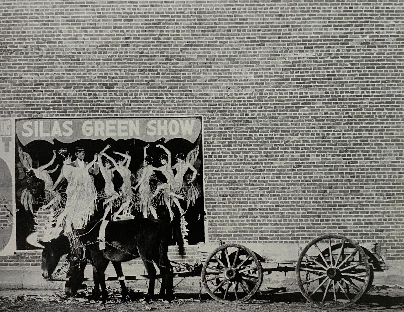 Walker Evans - Silas Green Show, 1936: WALKER EVANS (1903–1975) Silas Green Show, Alabama, 1936 Print 6 3/4" x 5"