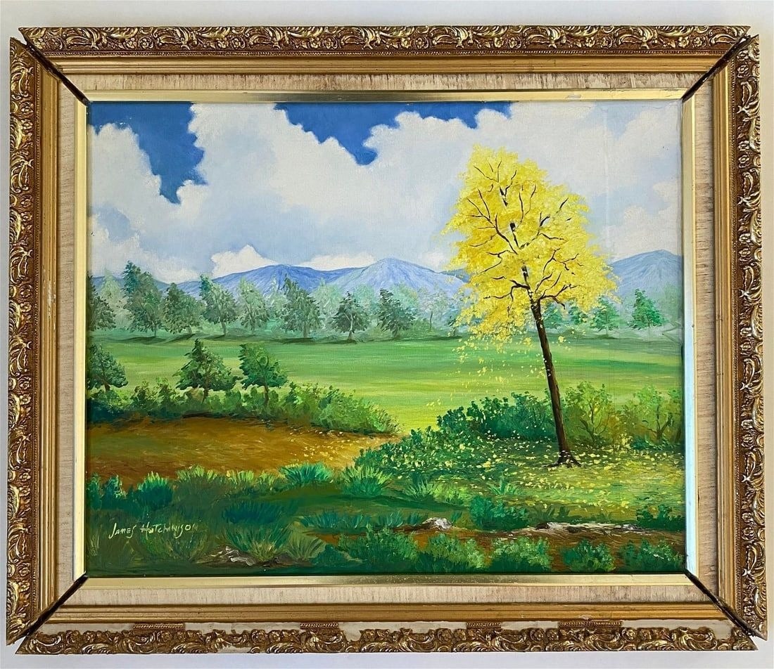 James Hutchinson - Landscape Scene, Oil on Canvas (1 of 13)