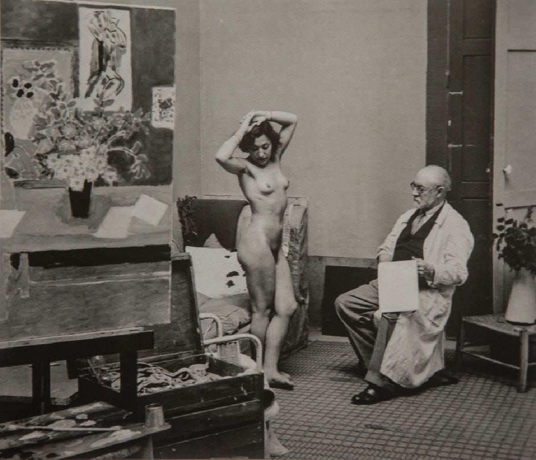 Brassai - Matisse with his Model, 1939: BRASSAI (1899-1984) Matisse with His Model, 1939 Print 8" x 6 1/4"