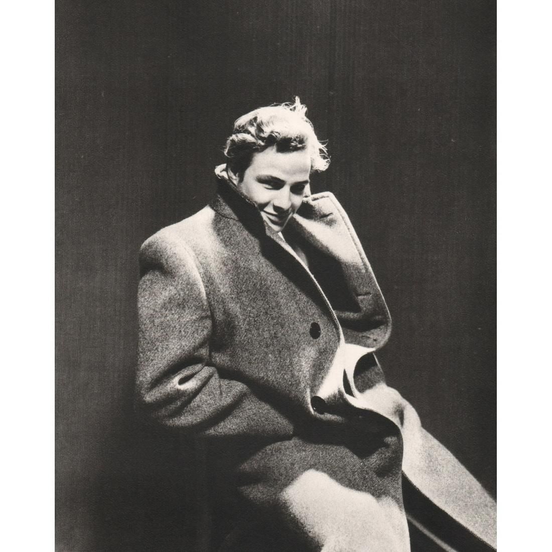 Cecil Beaton - Marlon Brando, 1947: CECIL BEATON (1904-1980) Marlon Brando, 1947 Print 8 1/2" x 7 3/4"