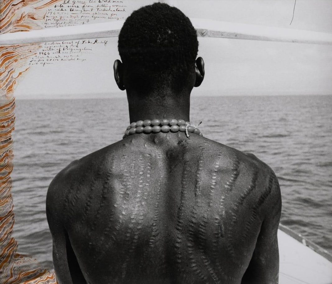 Peter Beard - El Greco, 1965: PETER BEARD (1938-2020) El Greco, The Wild Man, 1965 Print 18 1/2" x 22 1/4"