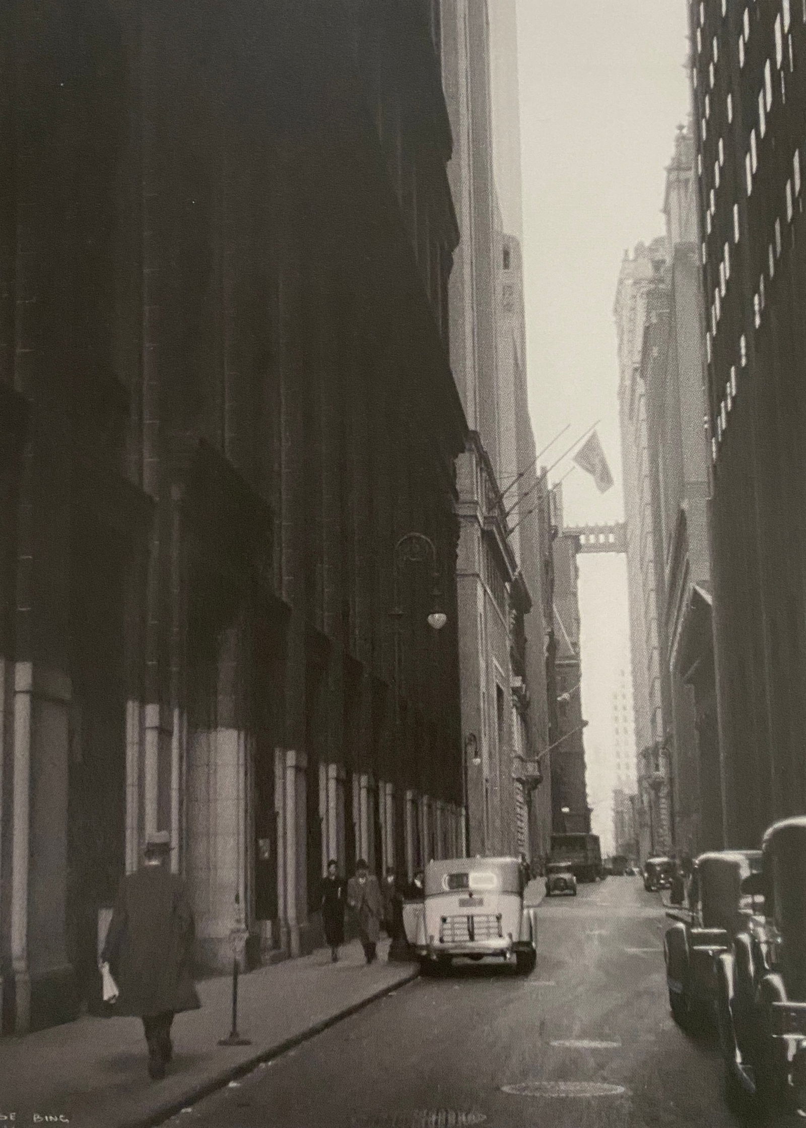 Ilse Bing - Wall Street, 1936: ILSE BING (1899–1998) Wall Street, 1936 Print 8" x 6"