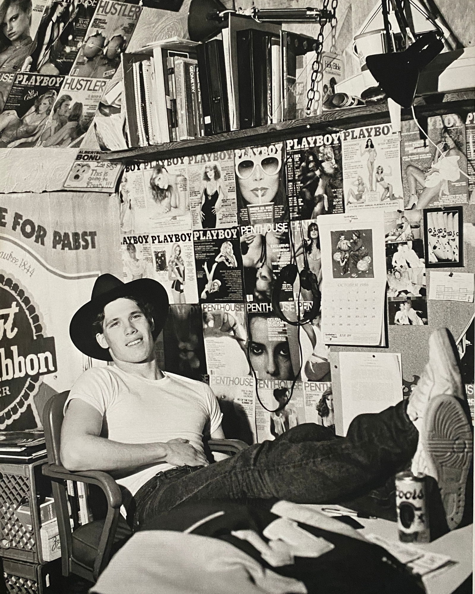 Bruce Weber - Bob Alley, Montana, 1986: BRUCE WEBER (B. 1946) Bob Alley, Bozeman, Montana, 1986 Print 11" x 8 1/2"