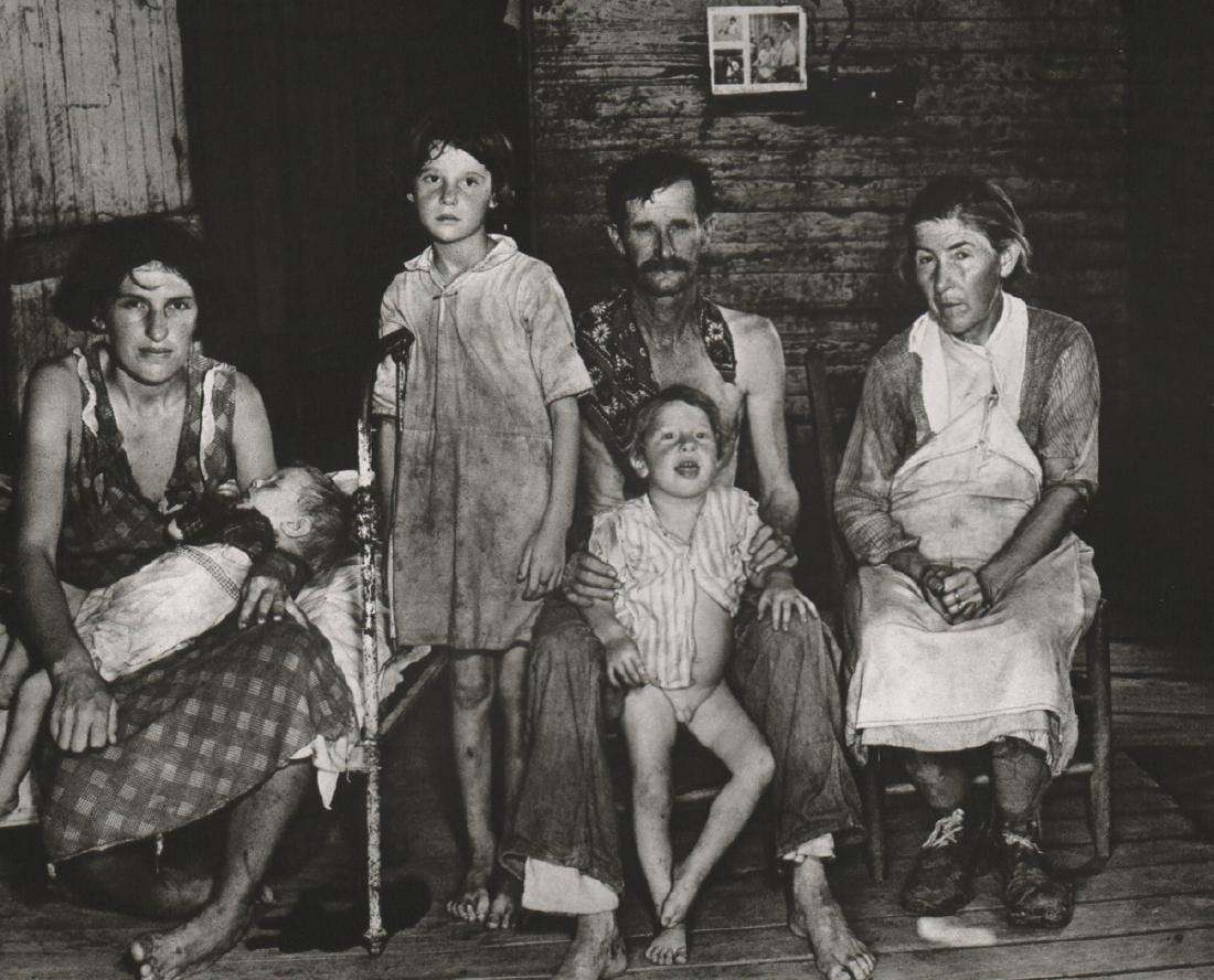 Walker Evans - Alabama, 1936: WALKER EVANS (1903-1975) Alabama, 1936 Print 7 1/2" x 6"