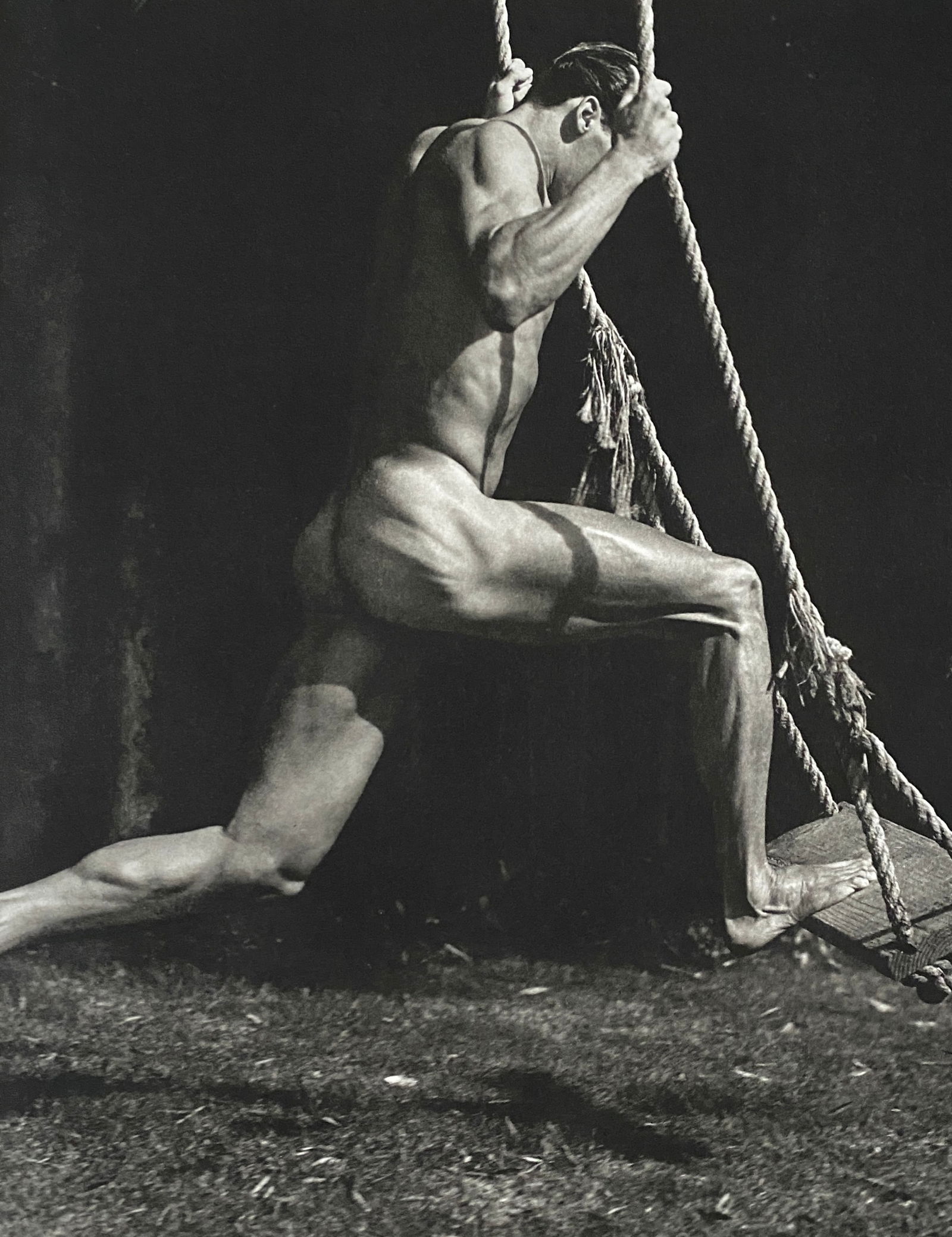 Bruce Weber - Ric Arango, California, 1987: BRUCE WEBER (B. 1946) Ric Arango, Las Tejas, Santa Barbara, California, 1987 Print 11" x 8 1/2"