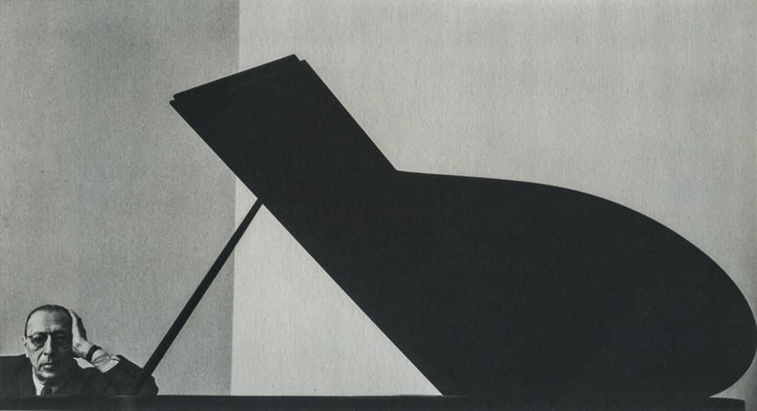 Arnold Newman - Igor Stravinsky, 1946: ARNOLD NEWMAN (1918-2006) Igor Stravinsky, New York, 1946 Print 9 3/4" x 5 1/4"