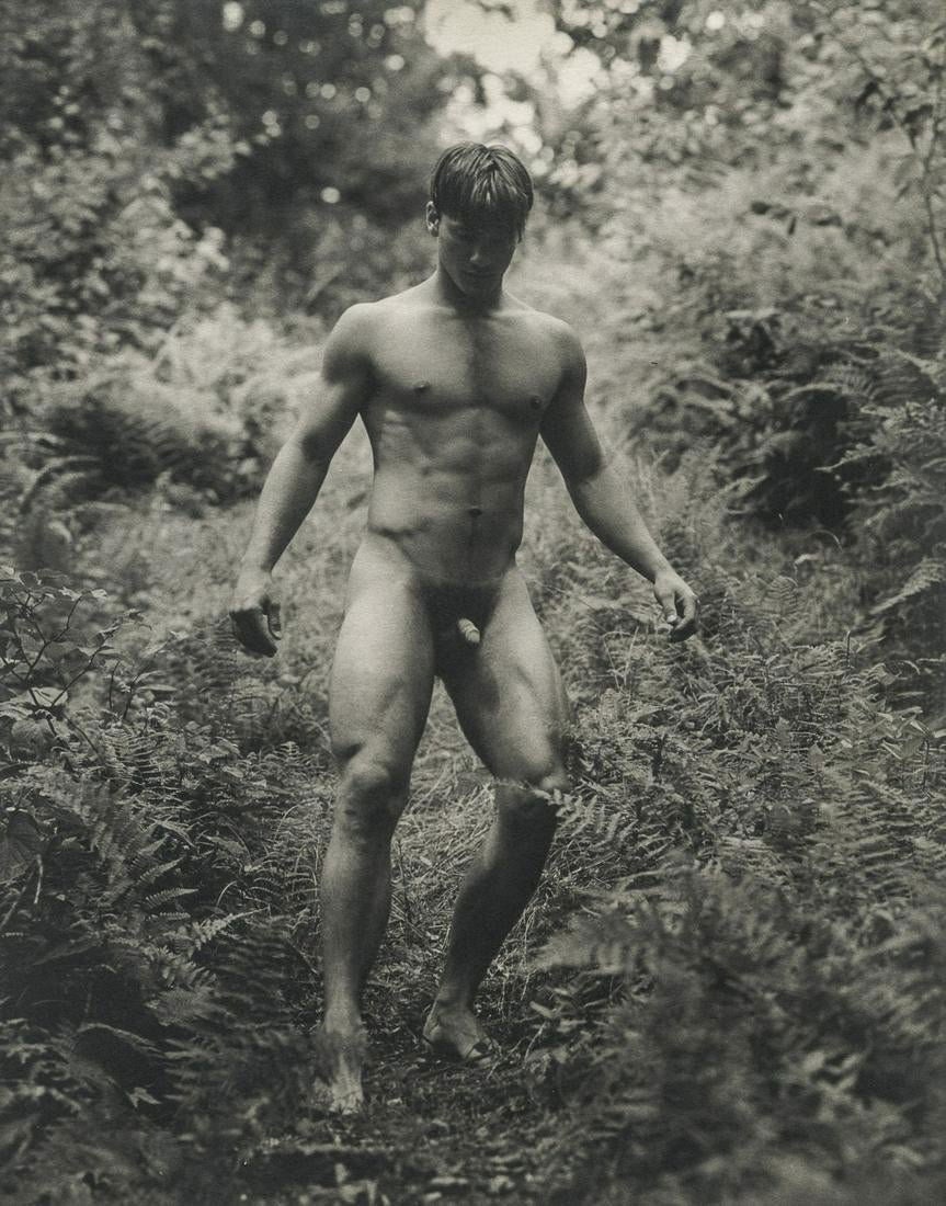 Bruce Weber - Eric, 1990: BRUCE WEBER (B. 1946) Eric, Camp Longwood, Adirondack Park, 1990 Print 7 1/4" x 9 1/4"