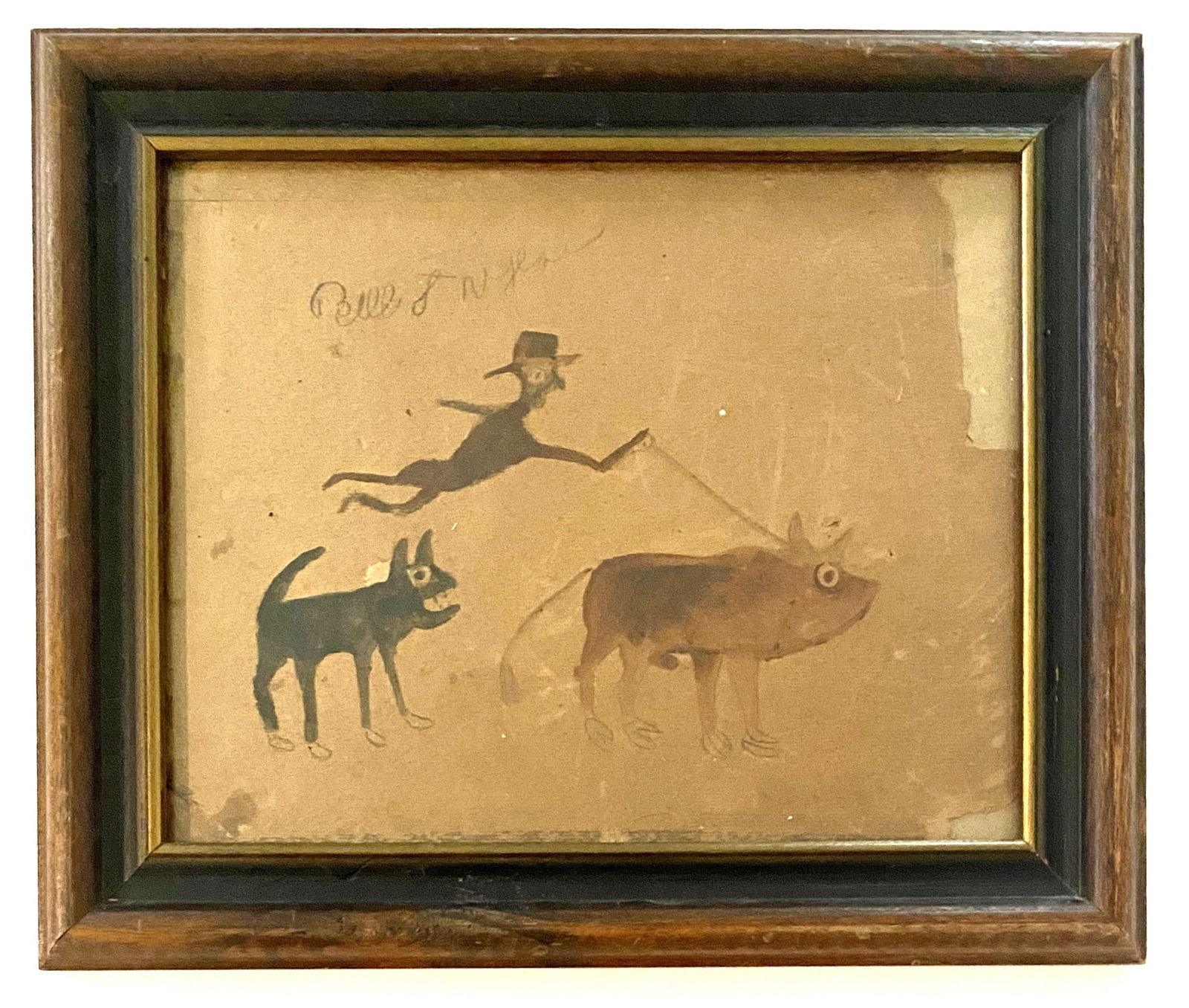 Bill Traylor - Pencil & Gouache on Cardboard (1 of 11)