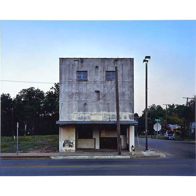 Alec Soth - Elm Street Theater, 2009: ALEC SOTH (B. 1969) Elm Street Theater, Waco, Texas, 2009 Offset Lithograph 19" x 24"