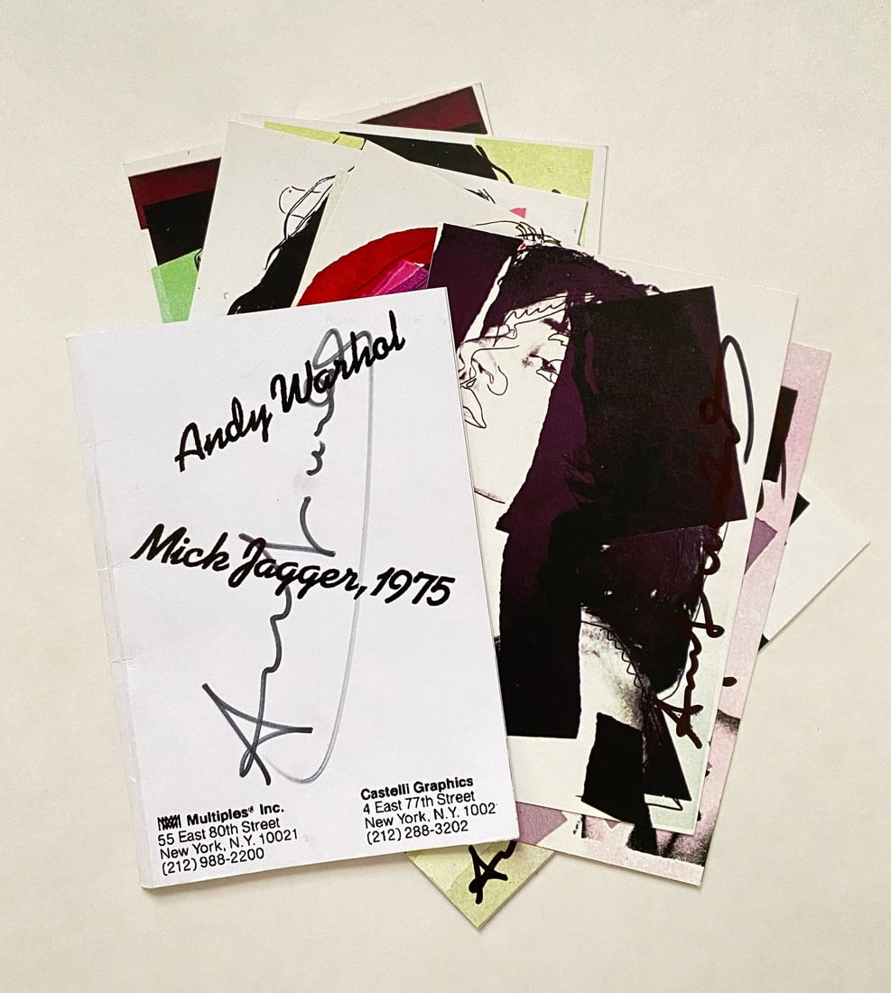 Andy Warhol - Portfolio of 10 Mick Jagger, 1975 (Hand Signed) (1 of 18)