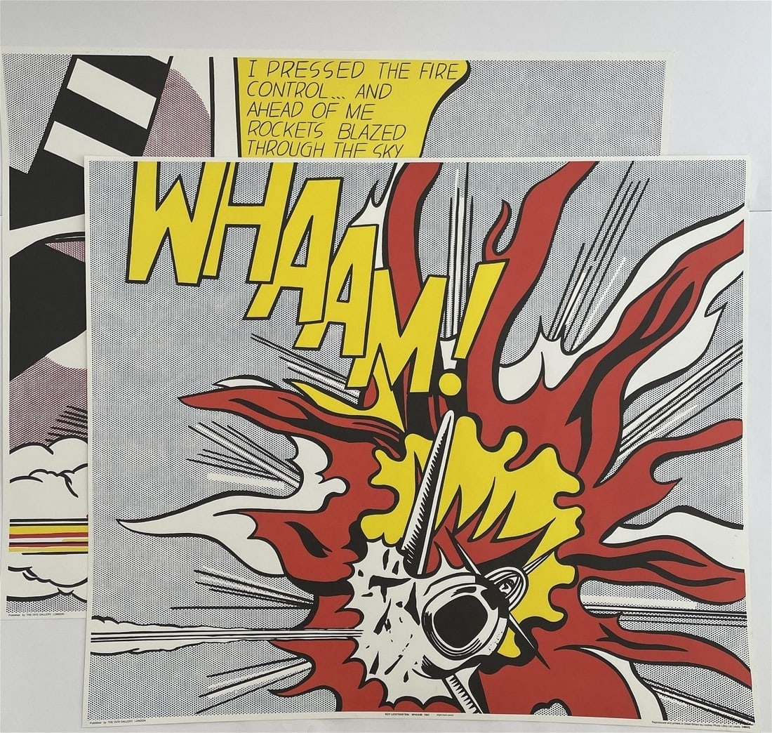 Roy Lichtenstein - Whaam!, Diptych (1 of 17)