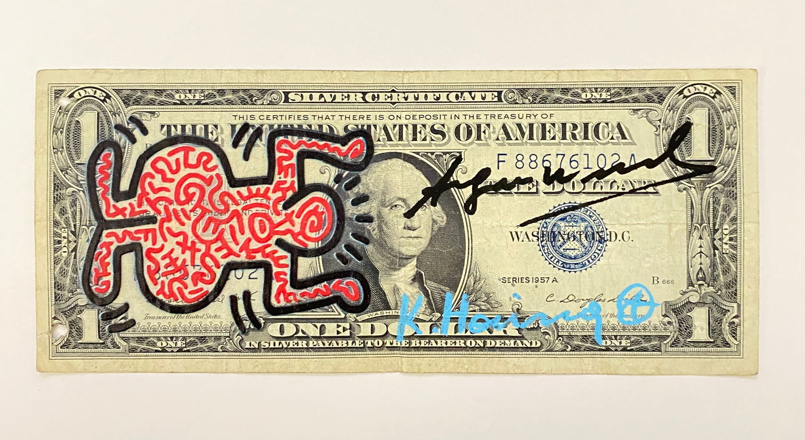 Andy Warhol x Keith Haring Silkscreen (Hand Signed) (1 of 8)