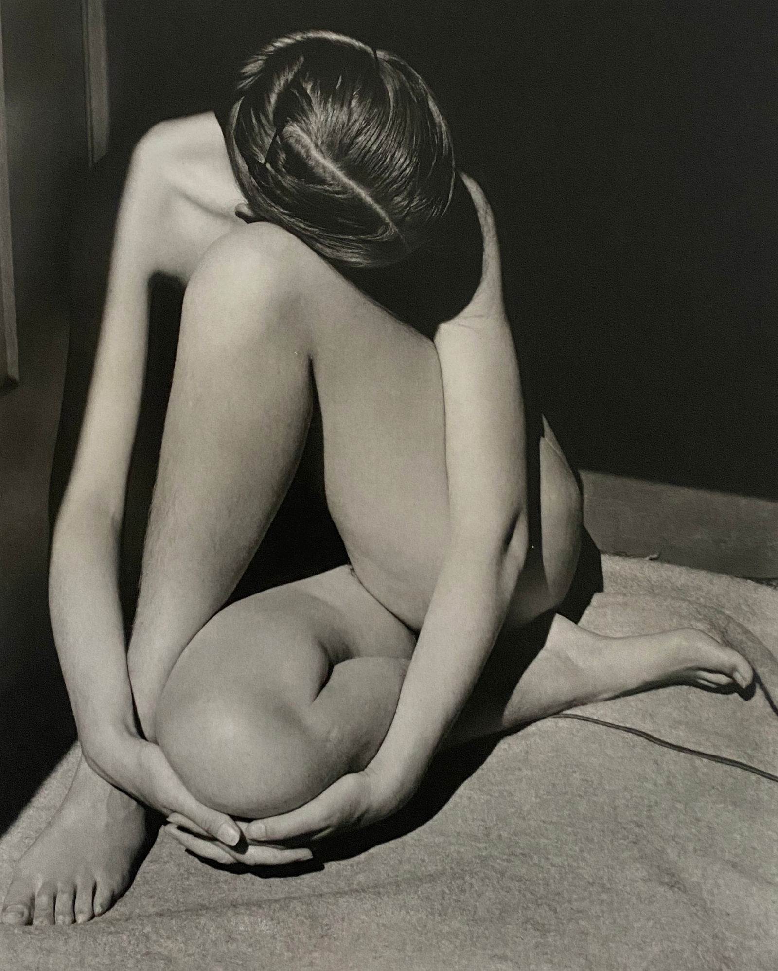 Edward Weston - Nude, 1936: EDWARD WESTON (1886–1958) Nude, 1936 Print 9" x 7"