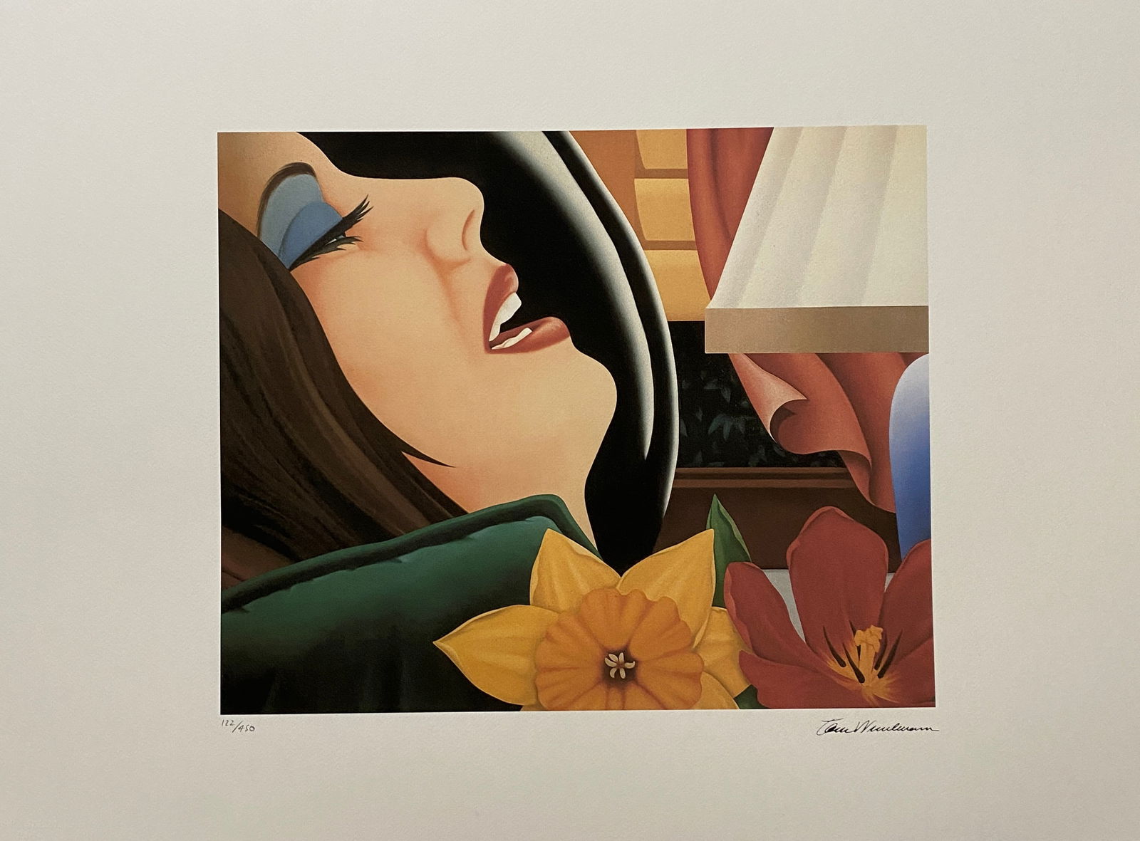 Tom Wesselmann - Bedroom Painting #39, 1978 Lithograph: TOM WESSELMANN (1931-2004) Bedroom Painting #39, 1978 Lithograph 27 3/4" x 19 3/4"