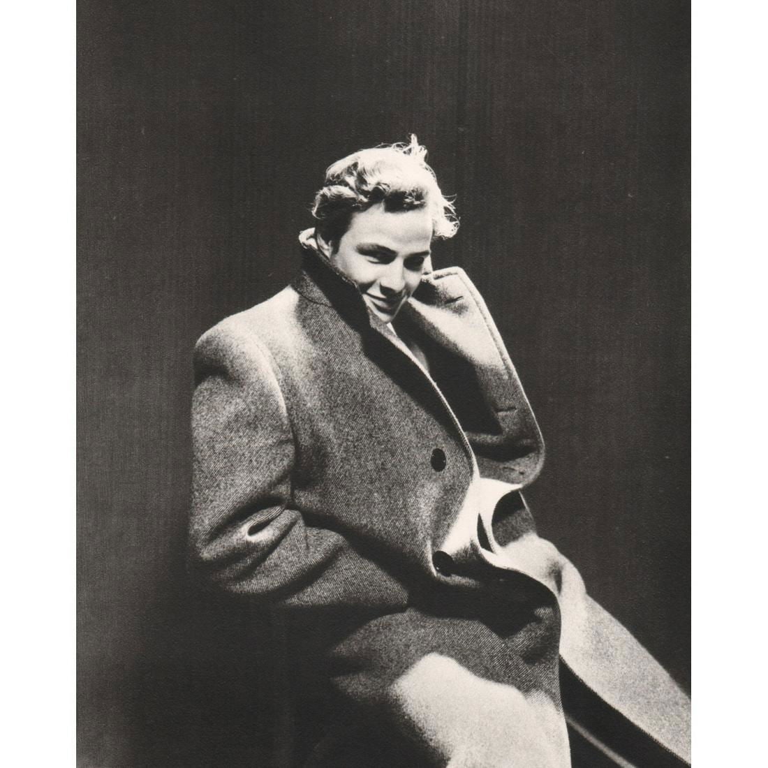 Cecil Beaton - Marlon Brando, 1947: CECIL BEATON (1904-1980) Marlon Brando, 1947 Print 7 3/4" x 8 1/2"