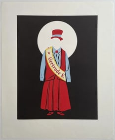 Robert Indiana - Gertrude Stein, Lithograph