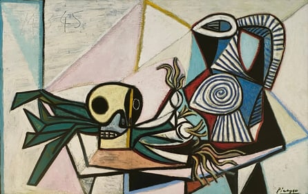 Pablo Picasso - Still Life with Skull, 1945
