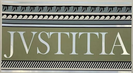 Roy Lichtenstein - Justice, 1976
