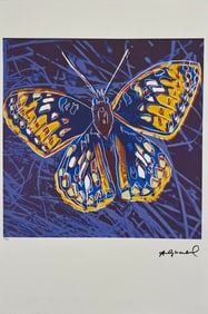 Andy Warhol - Butterfly, Leo Castelli Lithograph