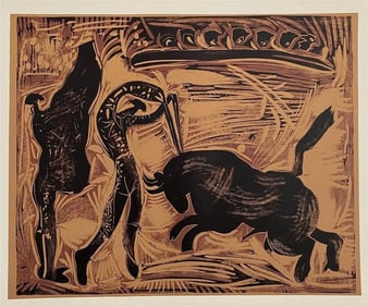 Pablo Picasso - Untitled, Linocut