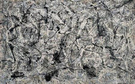 Jackson Pollock - Number 28, 1950, Offset Lithograph