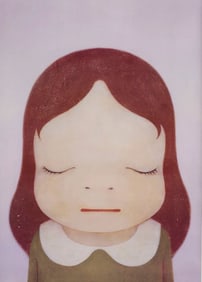 Yoshitomo Nara - Untitled, Offset Lithograph