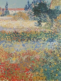 Vincent Van Gogh - Garden in Bloom Arles, 1888