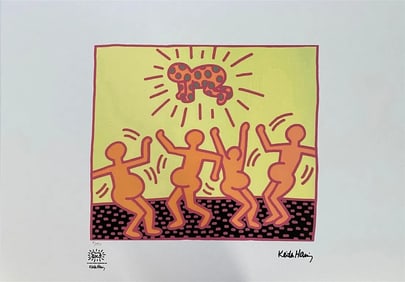 Keith Haring - Signed & Numbered, Lithograph