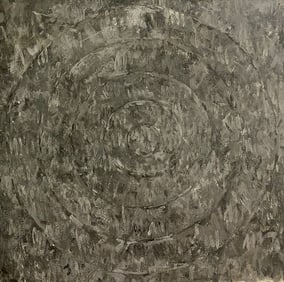 Jasper Johns - Gray Target, 1958