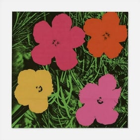 Andy Warhol, Flowers (Castelli mailer)