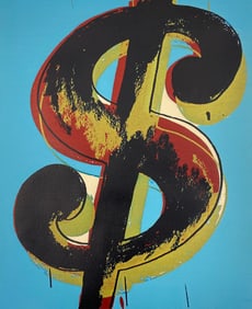 Andy Warhol - Dollar Bill, Silkscreen (Hand Signed)