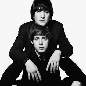 David Bailey - John Lennon & Paul McCartney, 1965