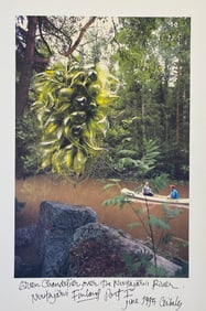 Dale Chihuly - Vintage Print, 1995 (Signed & Dated)
