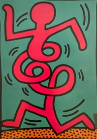 Keith Haring - Montreux, 1983 - Offset Lithograph