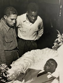 Gordon Parks - Red and Herbie Levi at Maurice Gaines Funeral, New York, 1948